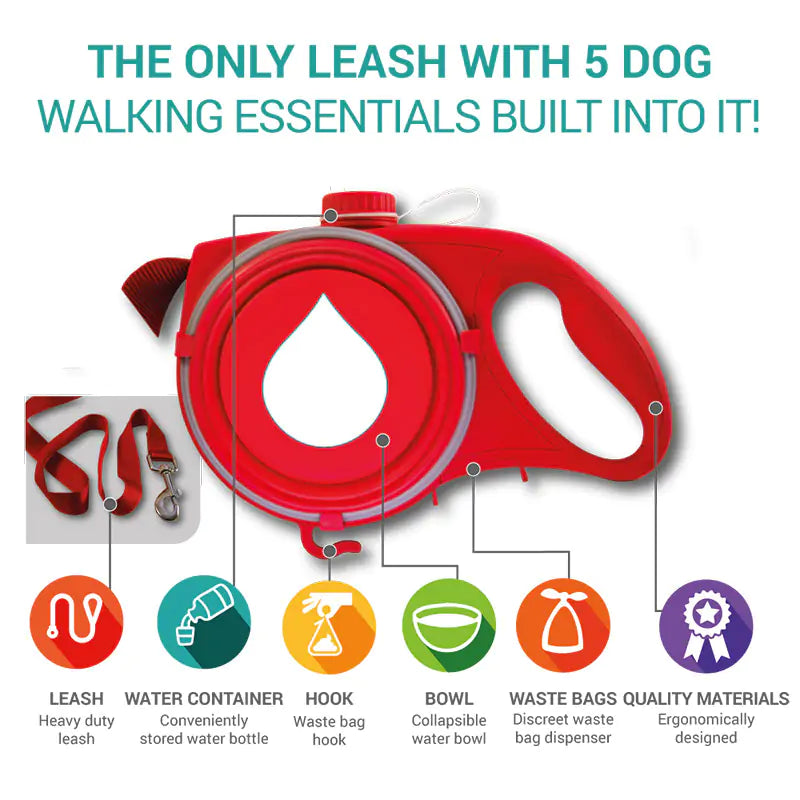 Multifunctional Furry's Leash