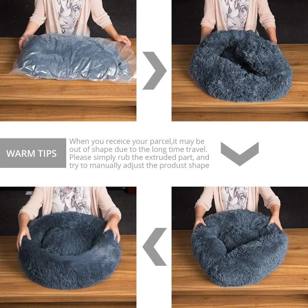 Furry's Round Pet Bed