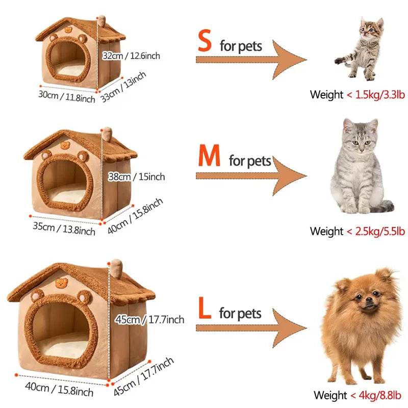 Furry's Foldable Teddy Bed House