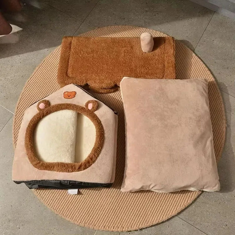 Furry's Foldable Teddy Bed House