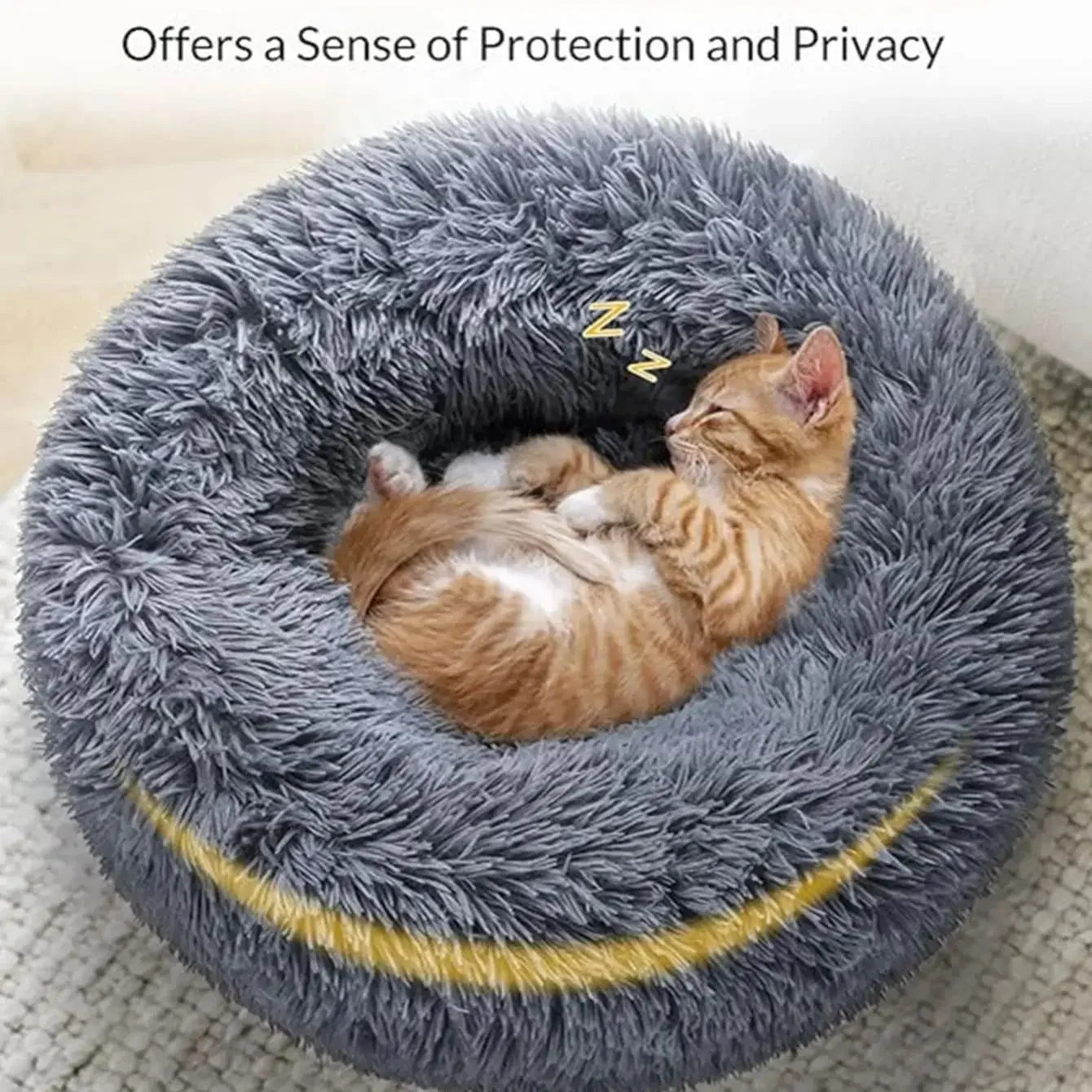 Furry's Round Pet Bed
