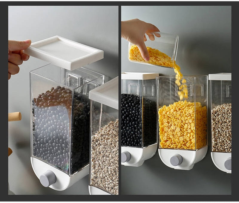 Wall-Mounted Kitchen Furry's Jars