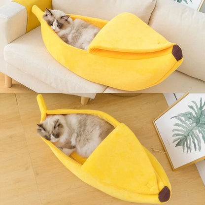 Furry's Banana Bed House Cushion